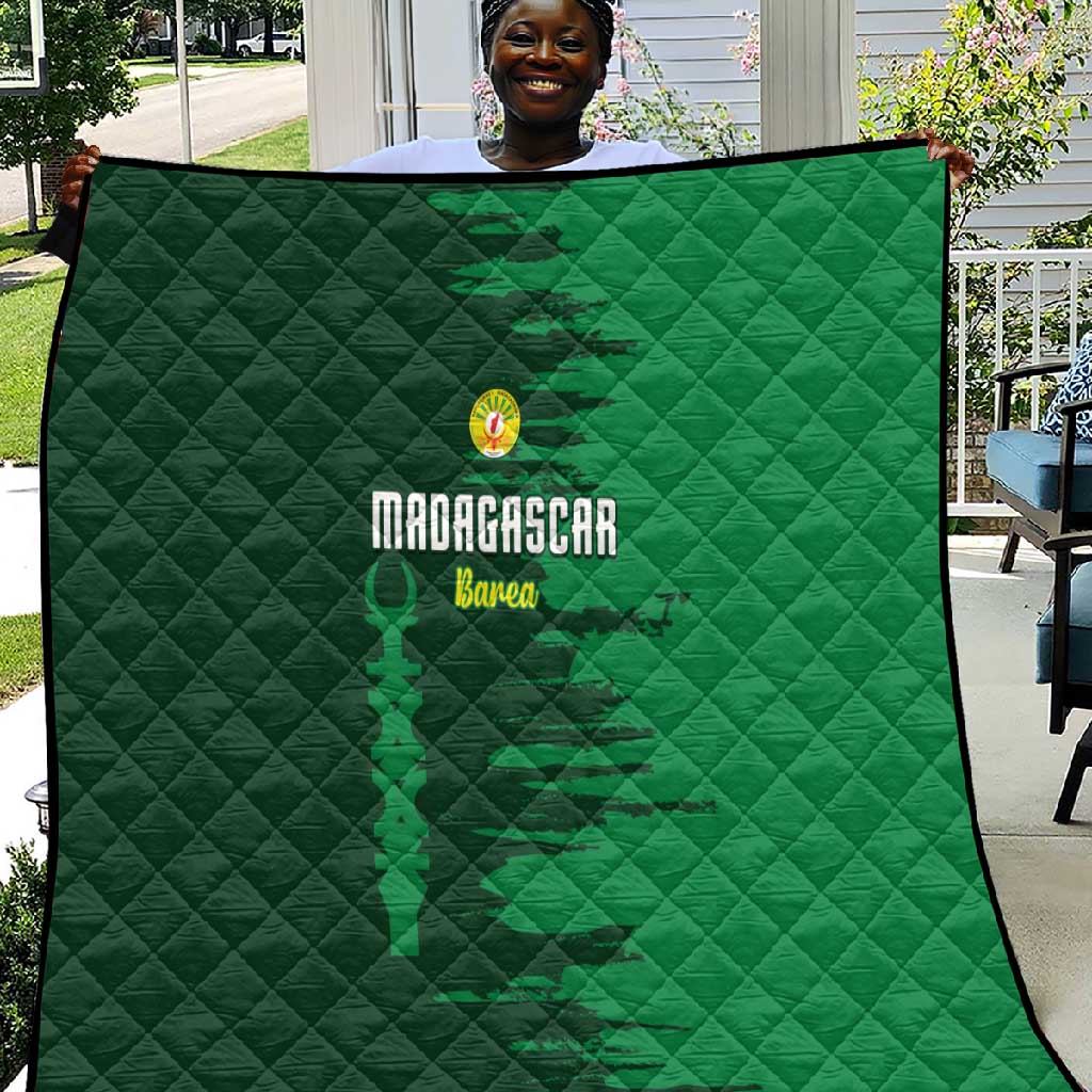 Madagascar Football Quilt Go Champions - African Pride