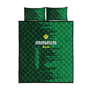 Madagascar Football Quilt Bed Set Go Champions - African Pride