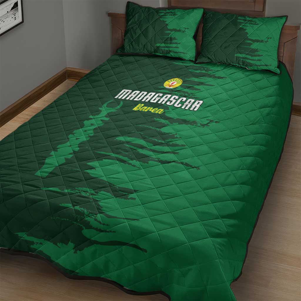 Madagascar Football Quilt Bed Set Go Champions - African Pride