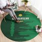 Madagascar Football Round Carpet Go Champions - African Pride