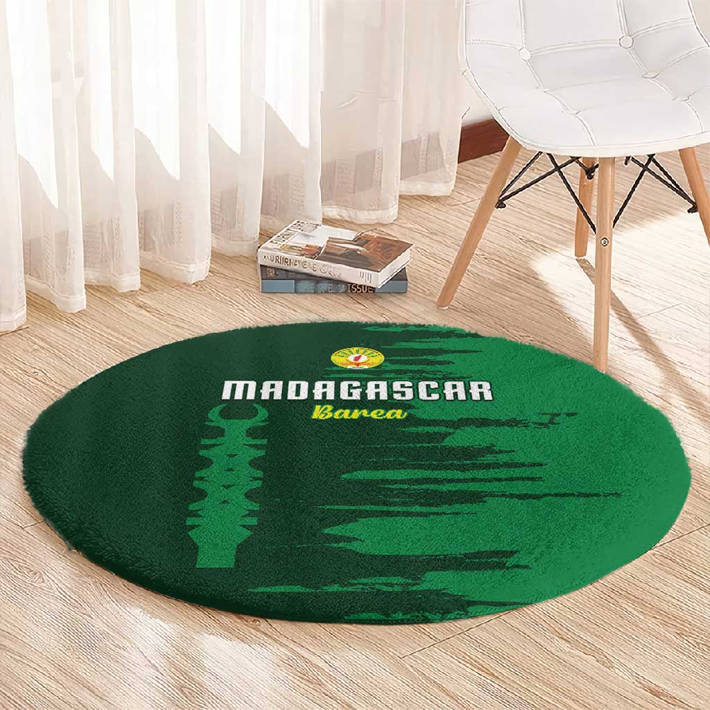 Madagascar Football Round Carpet Go Champions - African Pride