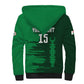 Madagascar Football Custom Sherpa Hoodie Go Champions - African Pride