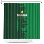 Madagascar Football Shower Curtain Go Champions - African Pride