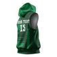 Madagascar Football Custom Sleeveless Hoodie Go Champions - African Pride