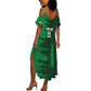 Madagascar Football Custom Summer Maxi Dress Go Champions - African Pride