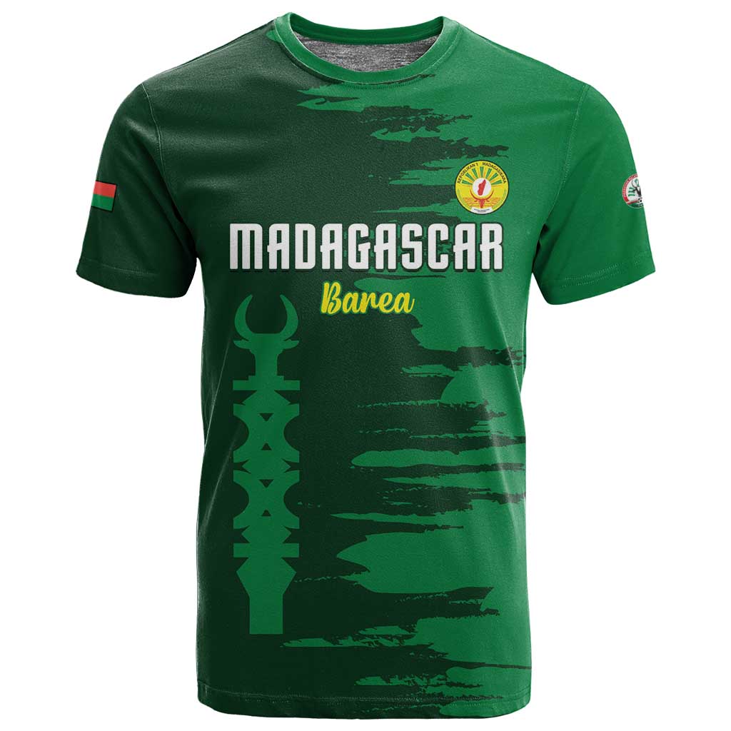 Madagascar Football Custom T shirt Go Champions - African Pride