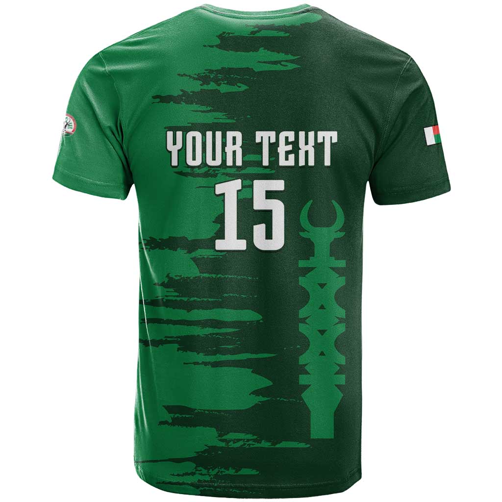 Madagascar Football Custom T shirt Go Champions - African Pride