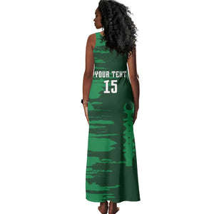 Madagascar Football Custom Tank Maxi Dress Go Champions - African Pride