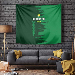 Madagascar Football Tapestry Go Champions - African Pride