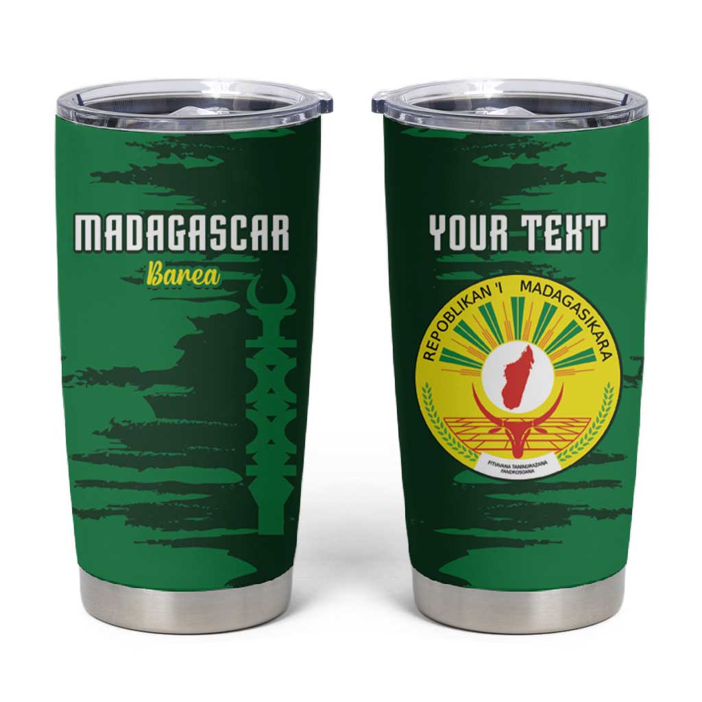 Madagascar Football Custom Tumbler Cup Go Champions - African Pride