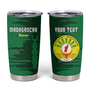 Madagascar Football Custom Tumbler Cup Go Champions - African Pride
