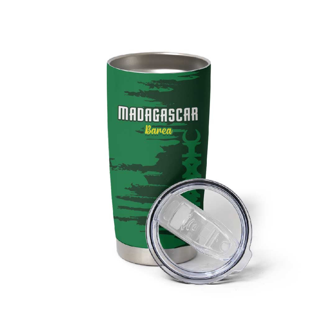Madagascar Football Custom Tumbler Cup Go Champions - African Pride