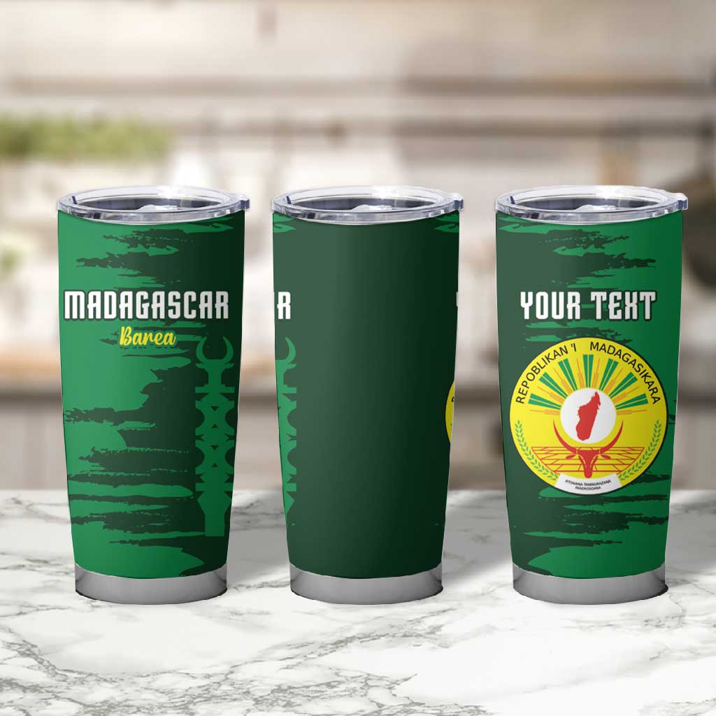 Madagascar Football Custom Tumbler Cup Go Champions - African Pride