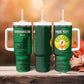 Madagascar Football Custom Tumbler With Handle Go Champions - African Pride