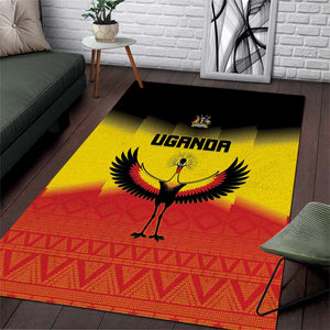 Uganda Football Area Rug Go Champions - African Pride