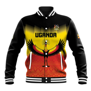 Uganda Football Custom Baseball Jacket Go Champions - African Pride