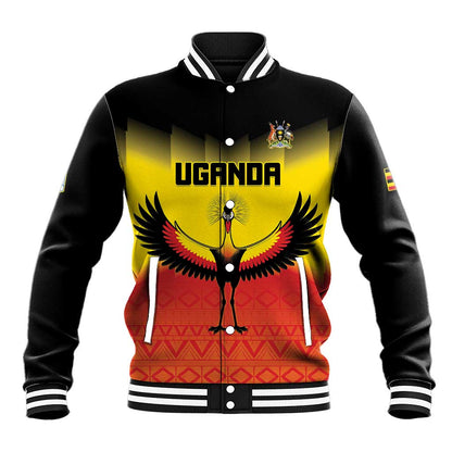 Uganda Football Custom Baseball Jacket Go Champions - African Pride
