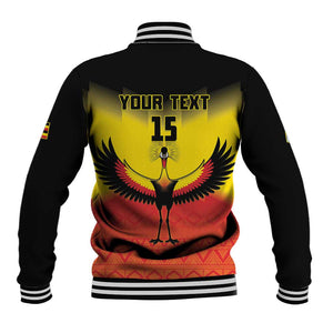 Uganda Football Custom Baseball Jacket Go Champions - African Pride