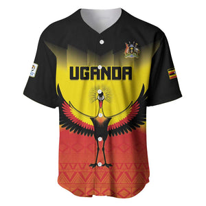 Uganda Football Custom Baseball Jersey Go Champions - African Pride