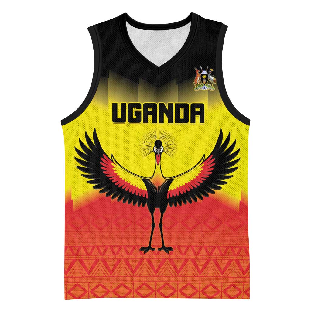 Uganda Football Custom Basketball Jersey Go Champions - African Pride