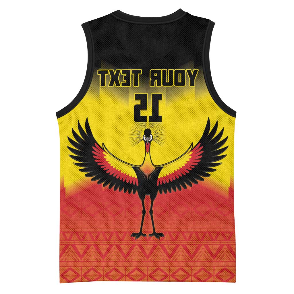 Uganda Football Custom Basketball Jersey Go Champions - African Pride