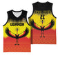 Uganda Football Custom Basketball Jersey Go Champions - African Pride
