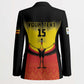 Custom Uganda Football Blazer Go Cranes Go