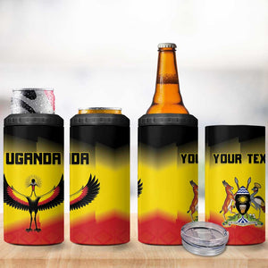 Uganda Football Custom 4 in 1 Can Cooler Tumbler Go Champions - African Pride