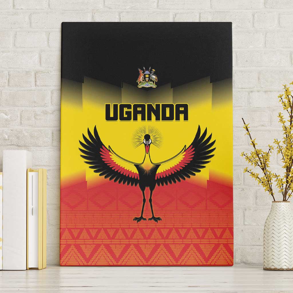 Uganda Football Canvas Wall Art Go Champions - African Pride