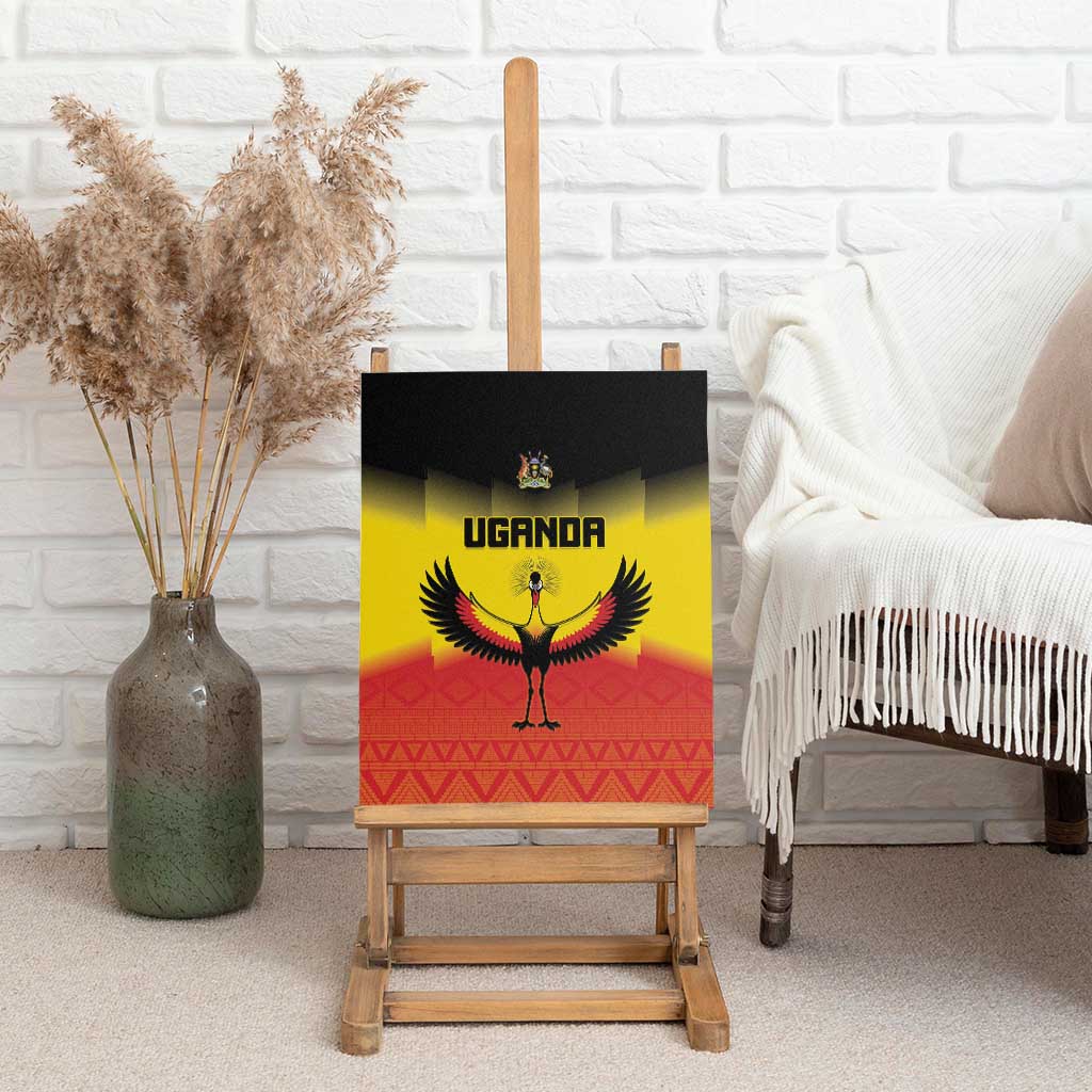 Uganda Football Canvas Wall Art Go Champions - African Pride