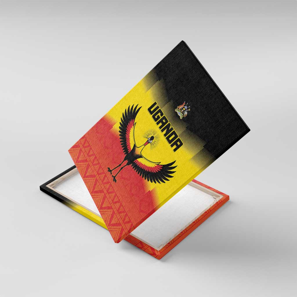 Uganda Football Canvas Wall Art Go Champions - African Pride