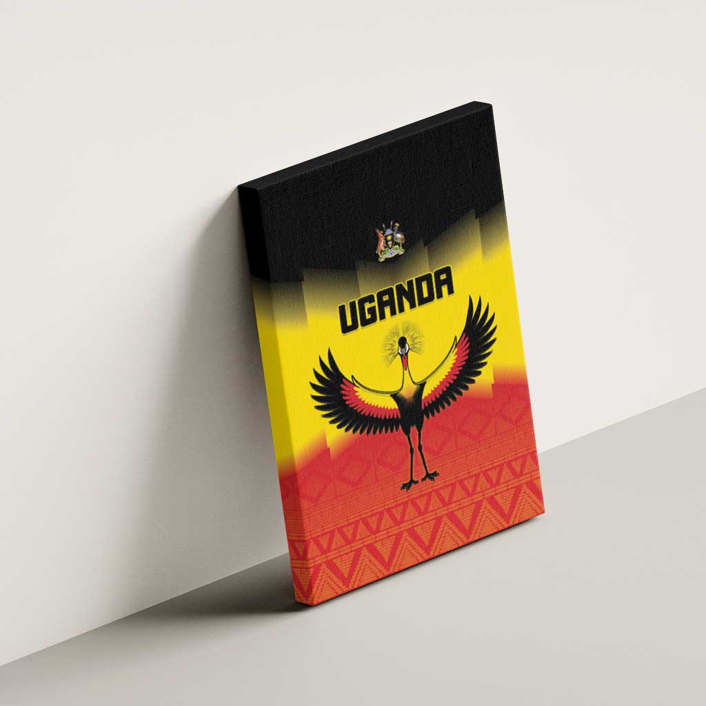 Uganda Football Canvas Wall Art Go Champions - African Pride