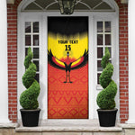 Custom Uganda Football Door Cover Go Cranes Go