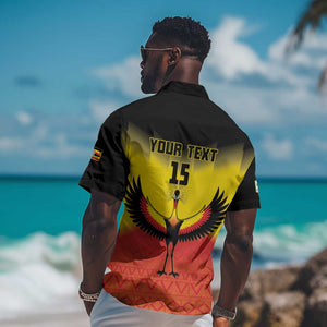 Uganda Football Custom Hawaiian Shirt Go Champions - African Pride