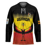 Custom Uganda Football Hockey Jersey Go Cranes Go