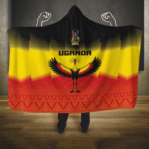 Uganda Football Hooded Blanket Go Champions - African Pride
