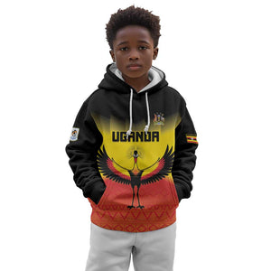 Uganda Football Custom Kid Hoodie Go Champions - African Pride