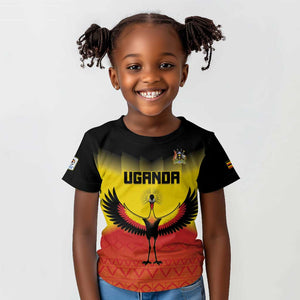 Uganda Football Custom Kid T shirt Go Champions - African Pride