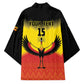 Custom Uganda Football Kimono Go Cranes Go