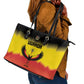 Uganda Football Leather Tote Bag Go Champions - African Pride