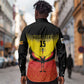 Uganda Football Custom Long Sleeve Button Shirt Go Champions - African Pride