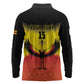 Uganda Football Custom Long Sleeve Polo Shirt Go Champions - African Pride