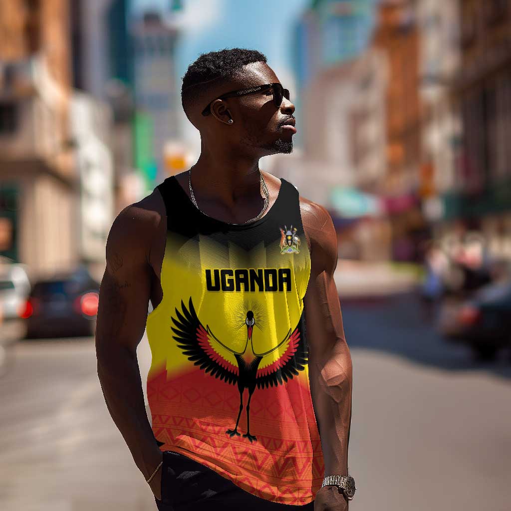 Uganda Football Custom Men Tank Top Go Champions - African Pride