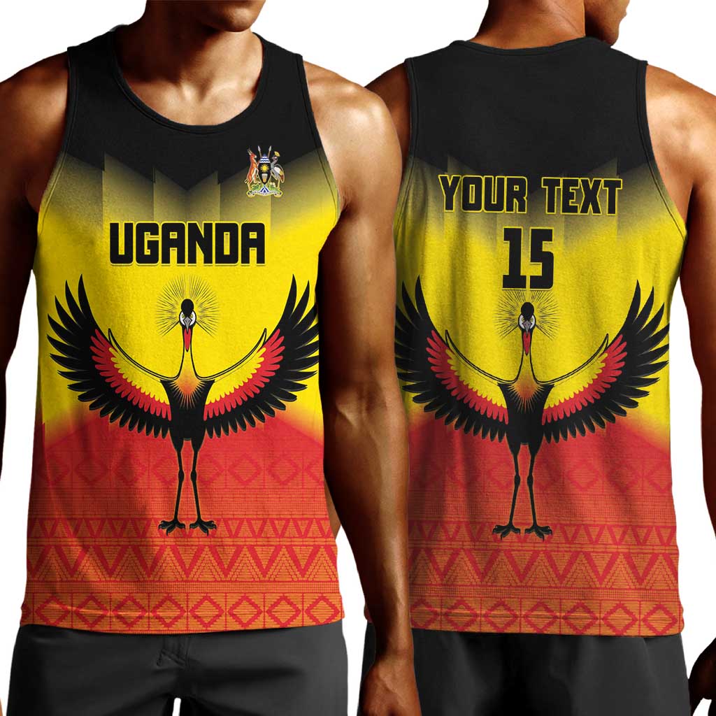 Uganda Football Custom Men Tank Top Go Champions - African Pride