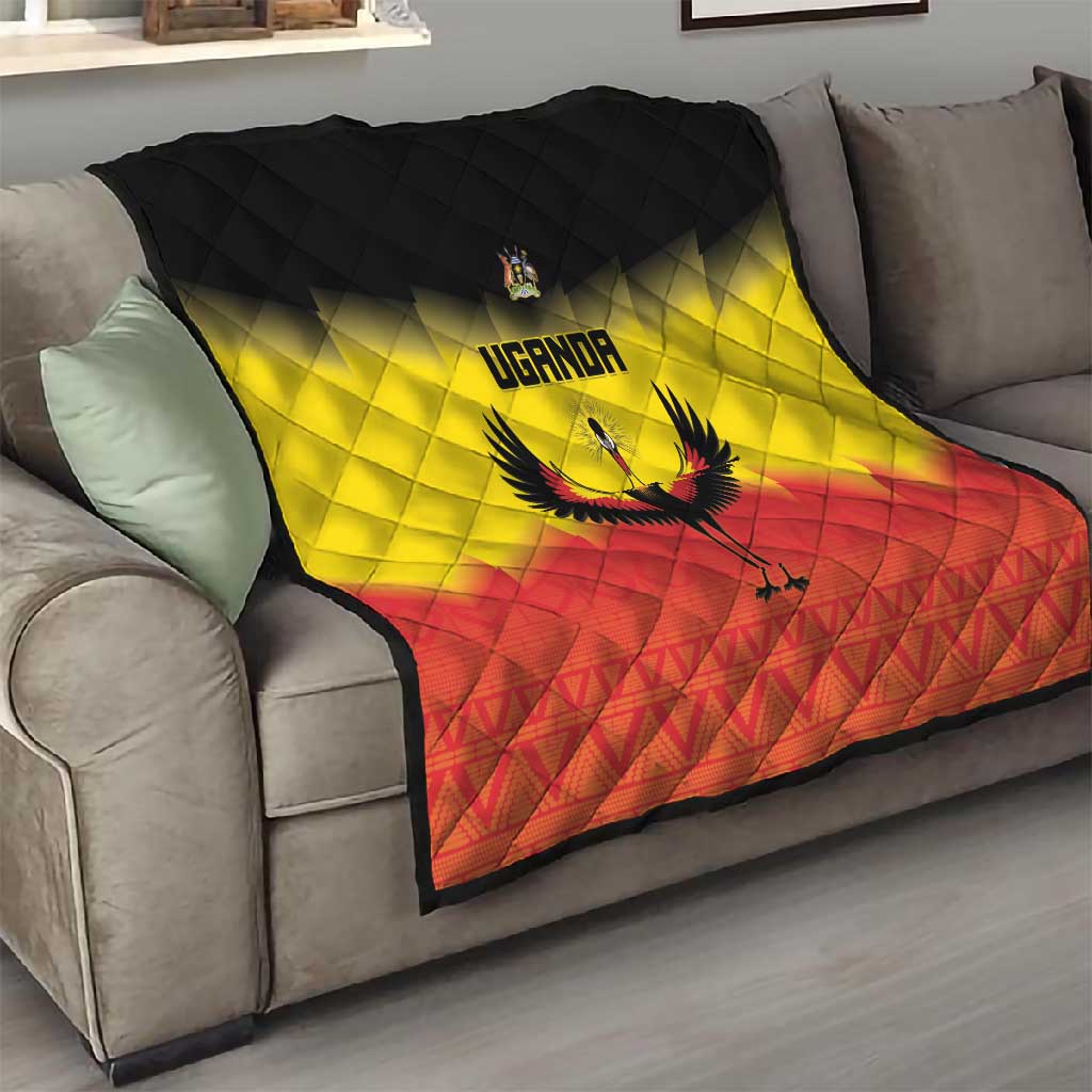 Uganda Football Quilt Go Champions - African Pride