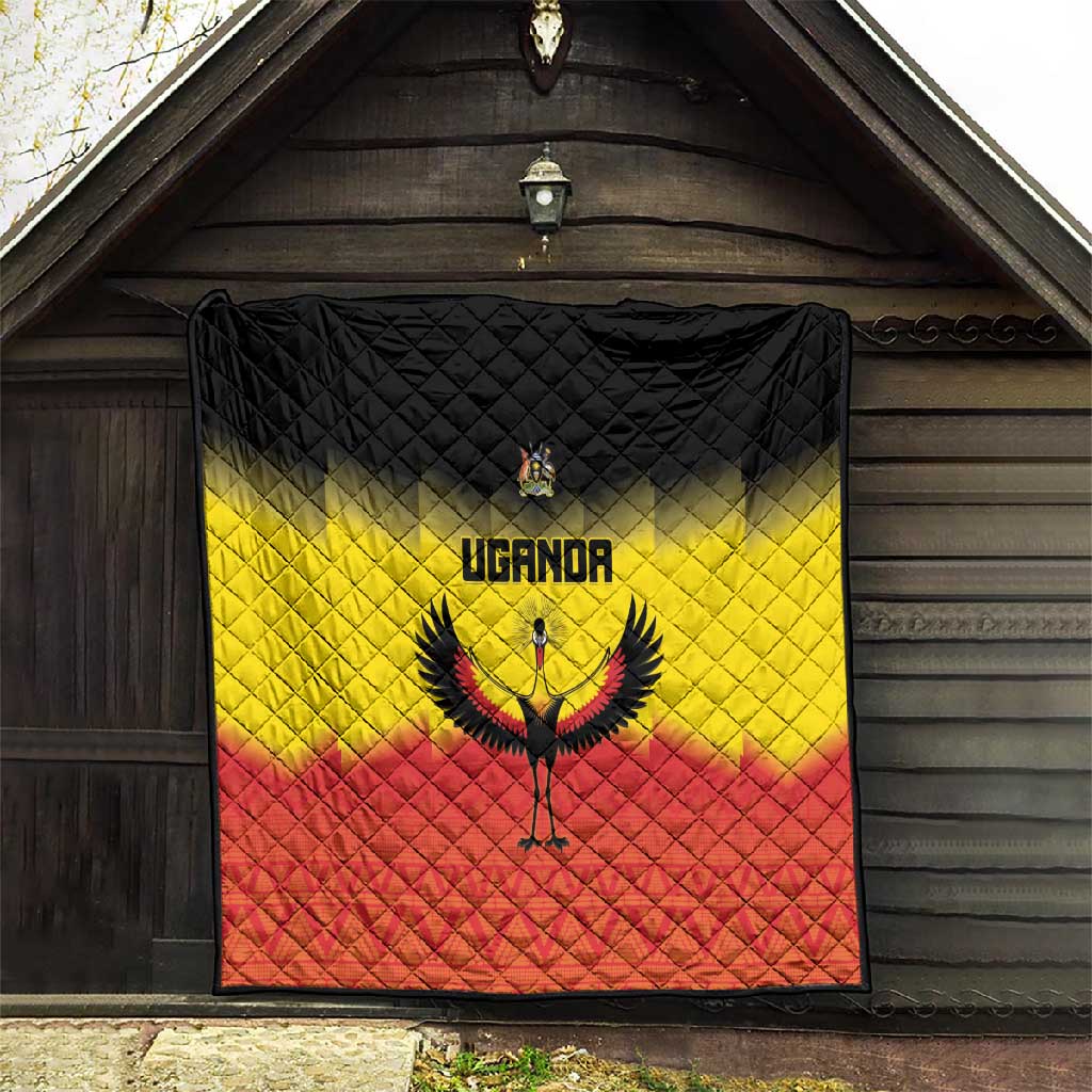 Uganda Football Quilt Go Champions - African Pride