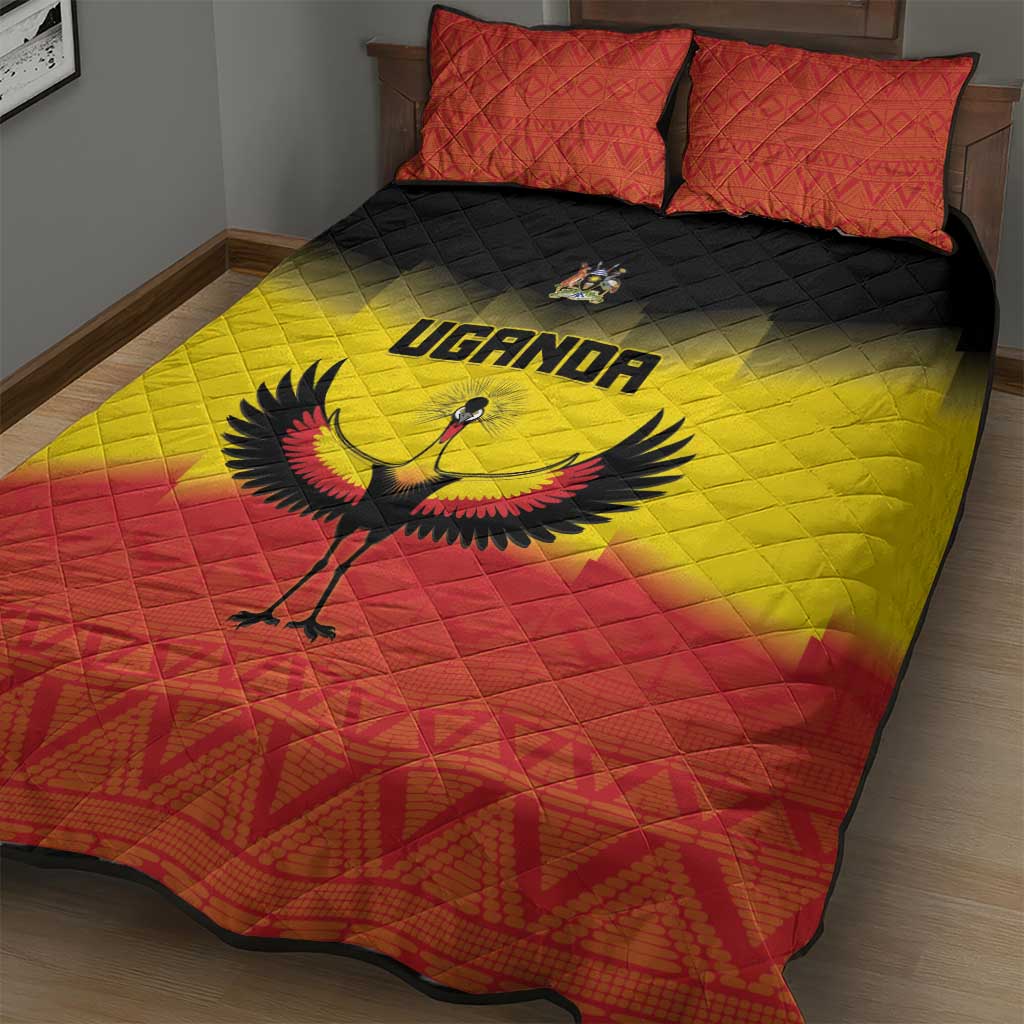 Uganda Football Quilt Bed Set Go Champions - African Pride