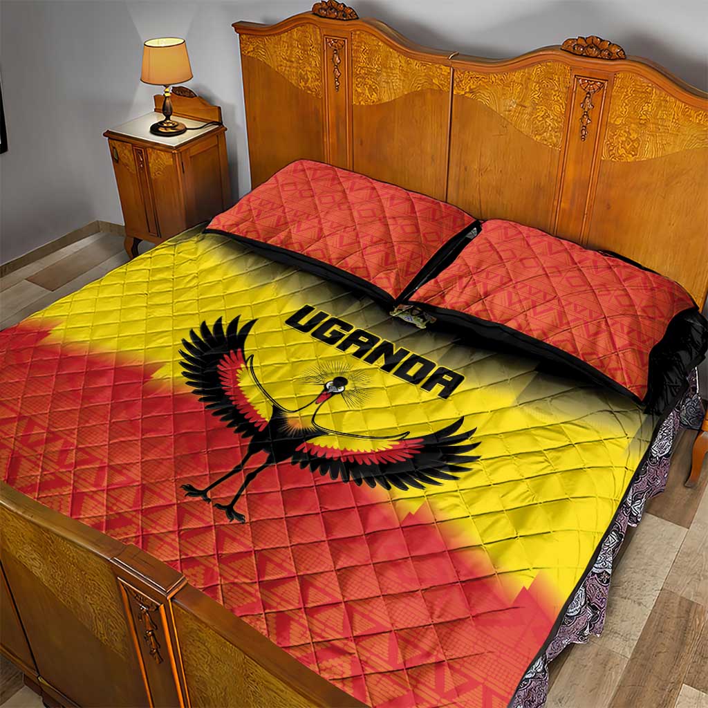 Uganda Football Quilt Bed Set Go Champions - African Pride
