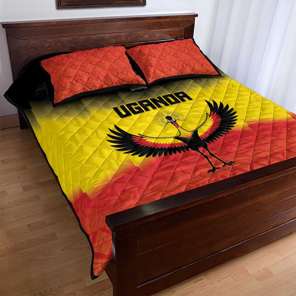 Uganda Football Quilt Bed Set Go Champions - African Pride