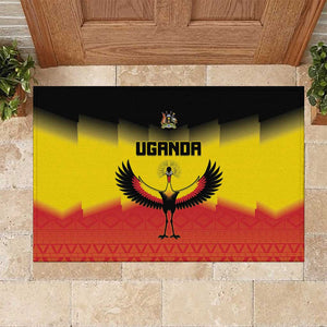 Uganda Football Rubber Doormat Go Champions - African Pride